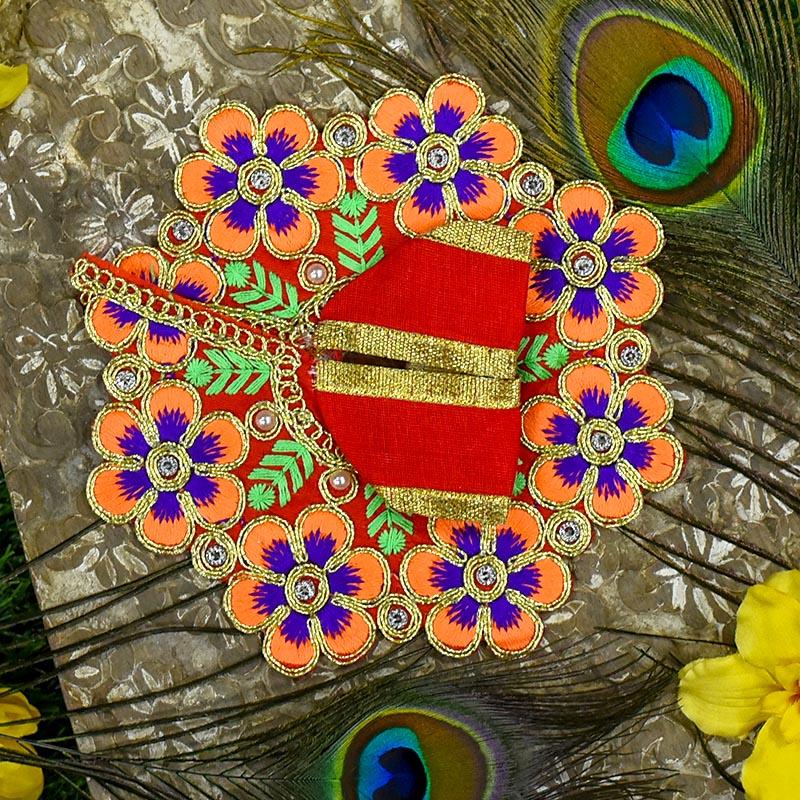 Laddu Gopal Dress With Floral Design