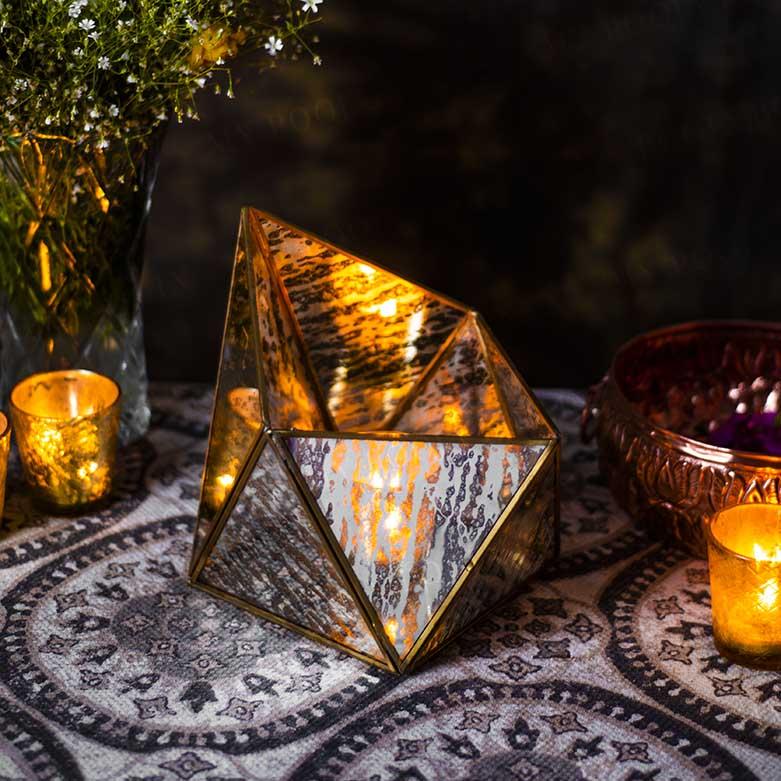Glass Celine Candle Votive