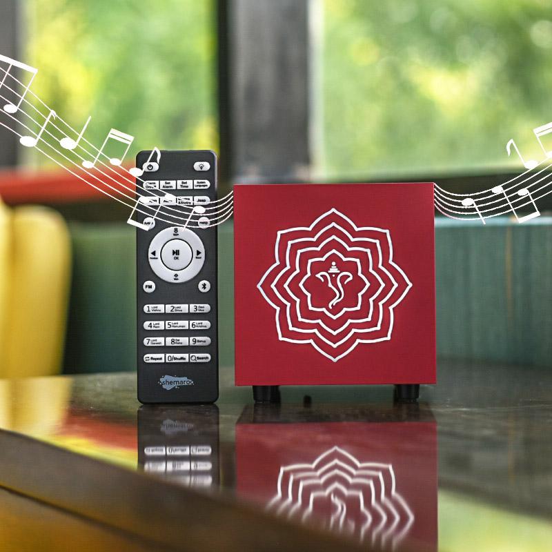 Bhajan Vaani Specially Curated Famous Bhajan, Aarti, Jaap, Mantra. Bluetooth Speaker - Shemaroo by My Pooja Box