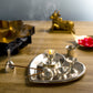Heart Shape Pooja Thali (Set of 5)