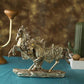 Endearing Silver Horse Showpiece