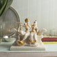 Stunning White Lord Radha Krishna