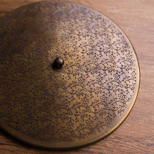 Traditional Antique Brass Pooja Samagridaan