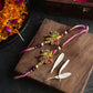 Flamingo Pink Bhaiya Rakhi (Set of 2)