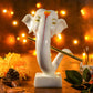 Divine Ganesha Head with Flute