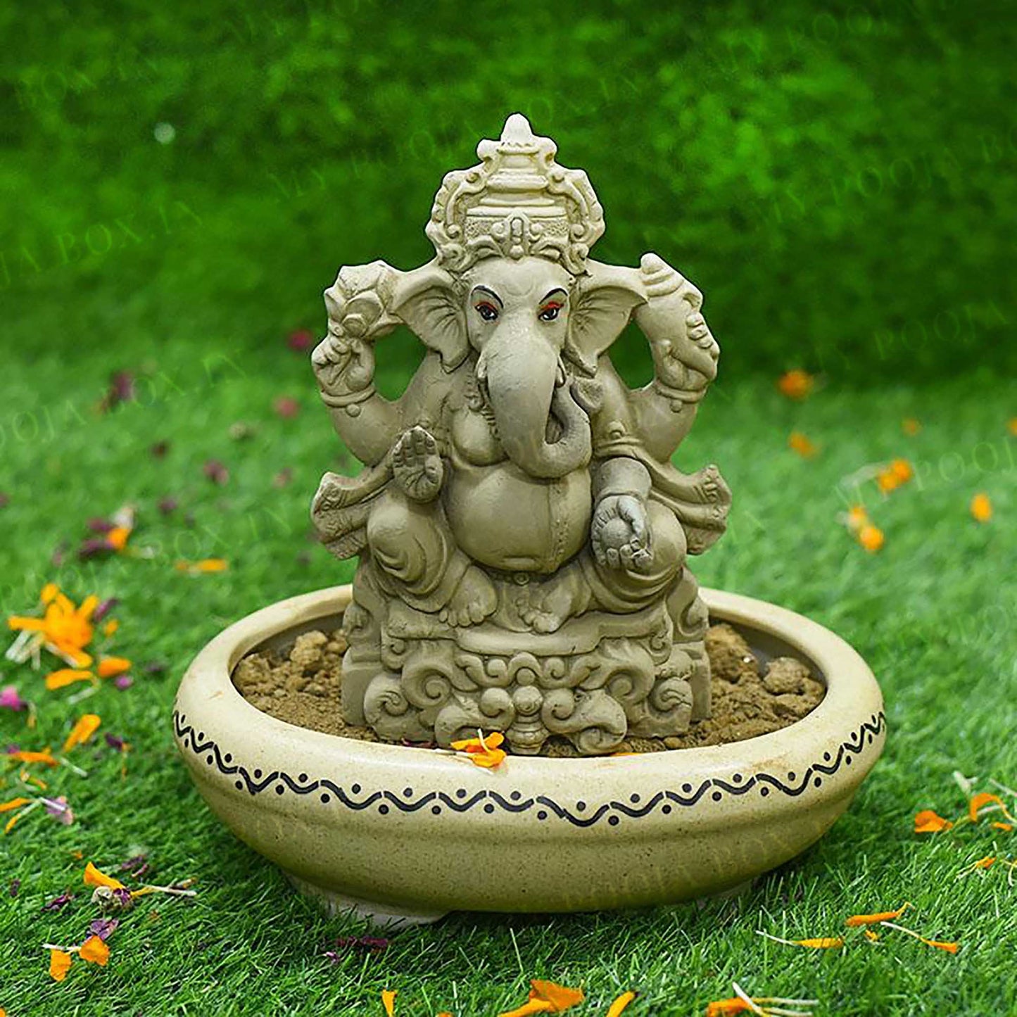 8INCH Ameya Eco-Friendly Ganpati | Plant-A-Ganesha