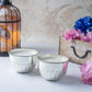 Silver Finished Candle Jar (Set of 2)