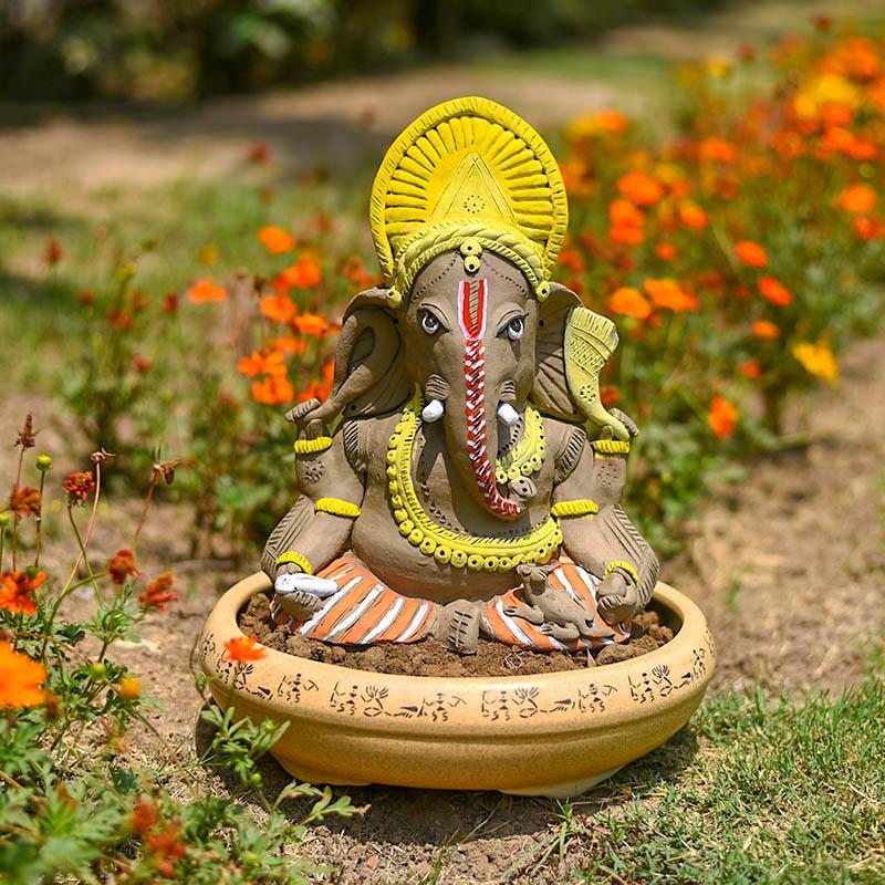 Eco Friendly Seed Ganesha
