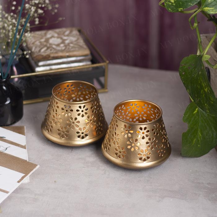 Nudara Votive Tlight Holder (Set Of 2)