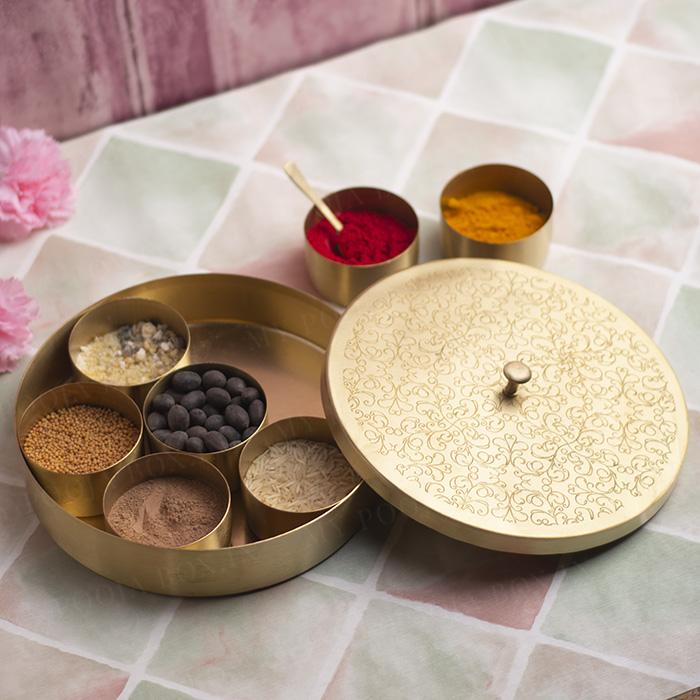 Brass Pooja Samagridaan