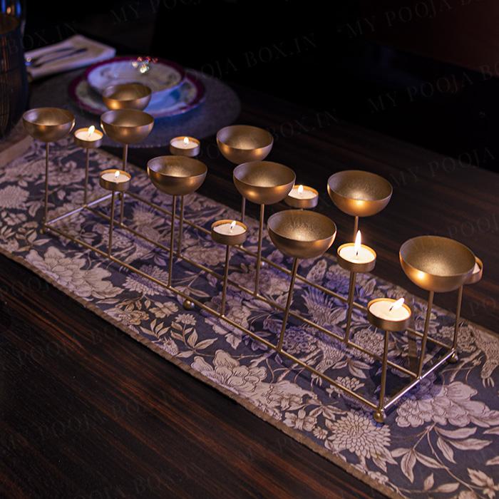 Ziba Decorative Dining Table T-light Stand
