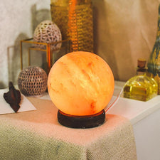 Himalayan Pink Salt Globe Glow Lamp