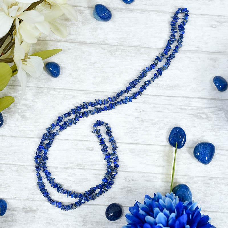 Lapis Lazuli Crystal Healing Natural Stone Mala