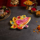 8.5INCH Eco Friendly Mayur Panch Jyot Diya