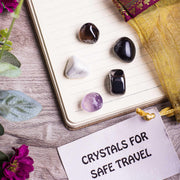 Safe Travel Crystal Healing Tumble Stone Set