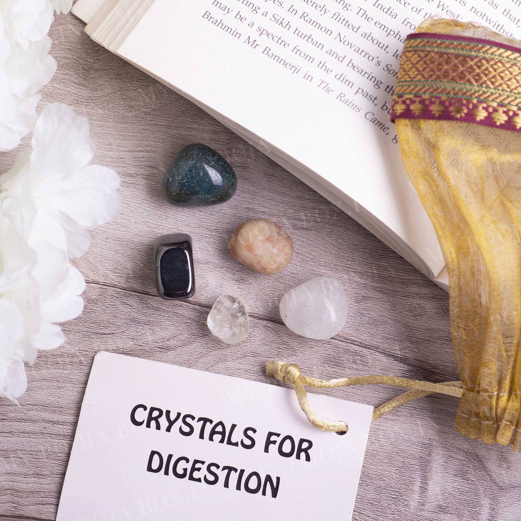 Digestion Crystal Healing Tumble Stone Set