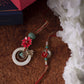 Red & Blue Floral Bhaiya Bhabhi Rakhi (Set of 2)