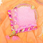 Pastel Pink Jaipuri Thali Cover