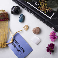 Weight Loss Crystal Healing Tumble Stone Set