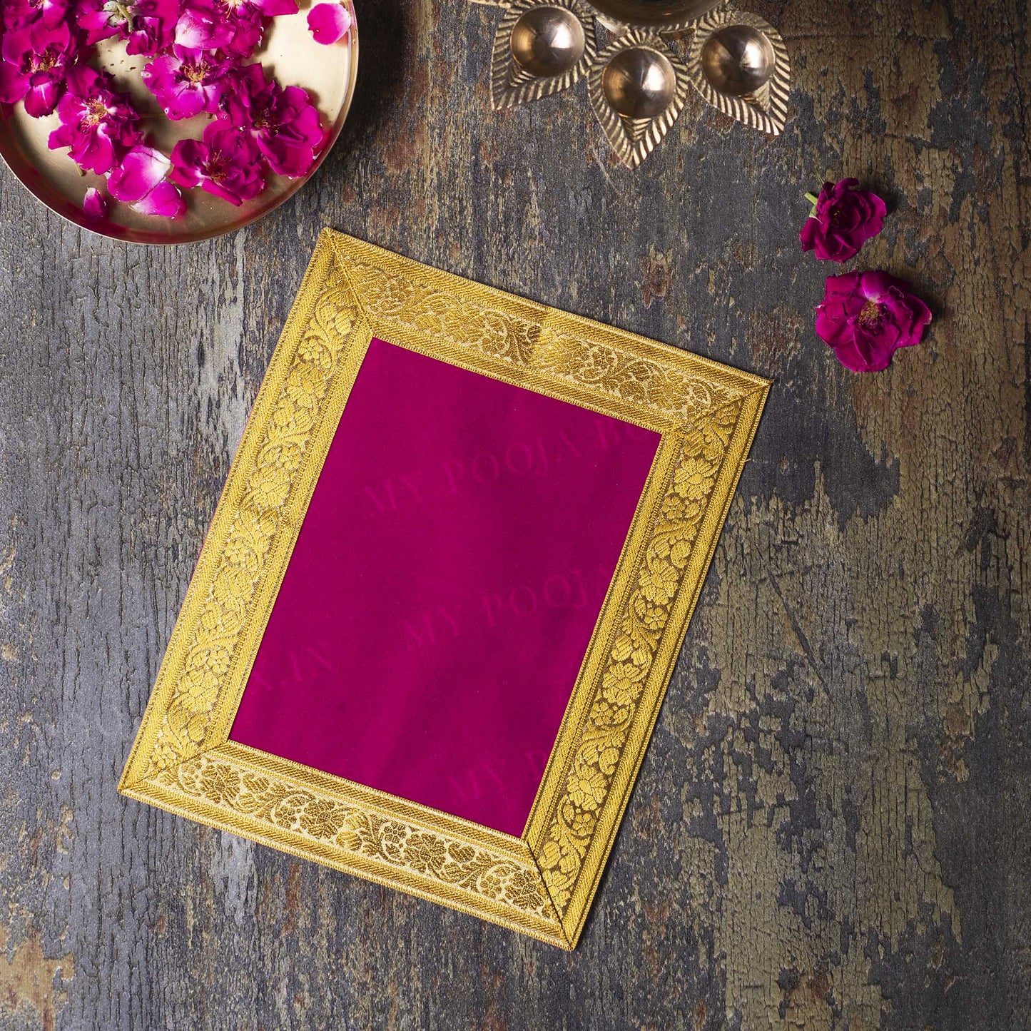 20X25 PUJA AASAN (PINK)