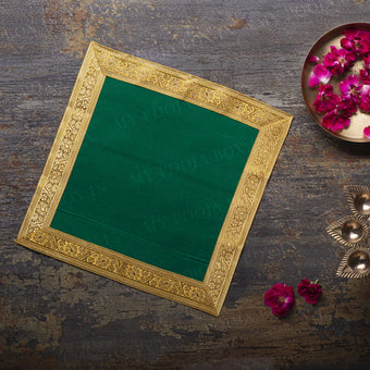 30x30 PUJA AASAN (GREEN)