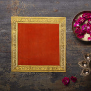 30x30 PUJA AASAN (ORANGE)