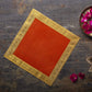 30x30 PUJA AASAN (ORANGE)