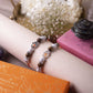 Patience Tiger's Eye & Howlite Crystal Rakhi (Set of 2)