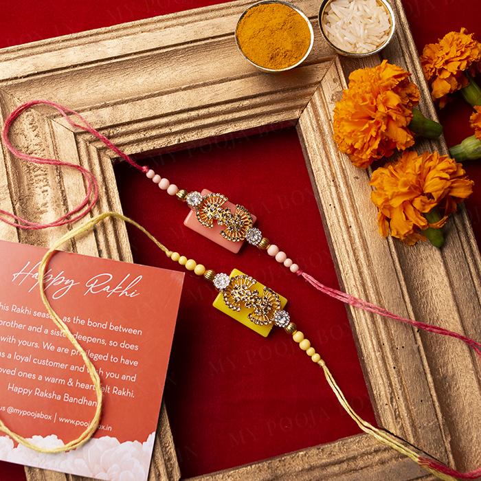 Delightful Rakhi Set of 2