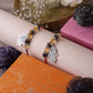 Protection Citrine & Tiger's Eye Crystal Rakhi (Set of 2)