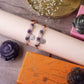 Rose Quartz & Amethyst Crystal Rakhi (Set of 2)