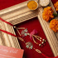 Charming Pearl Bhaiya Bhabhi Rakhi