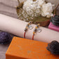 Wealth & Abundance Pyrite Citrine Crystal Rakhi (Set of 2)