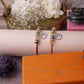 Wealth & Abundance Pyrite Citrine Crystal Rakhi (Set of 2)