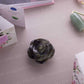 Labradorite Crystal Rose Showpiece