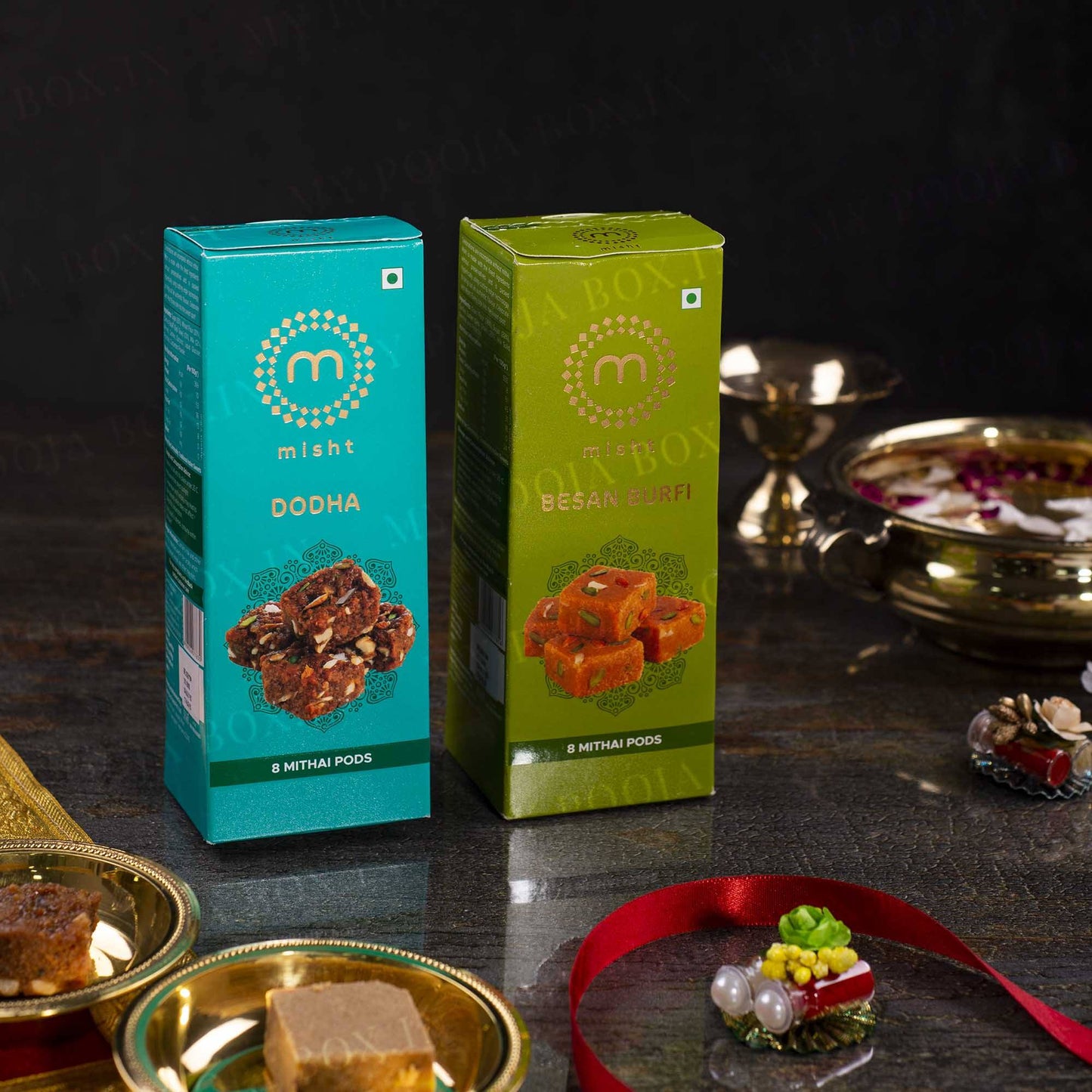 Dodha & Besan Burfi Mithai Set