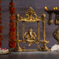 Traditional Brass Jhula Ganesha with Diya