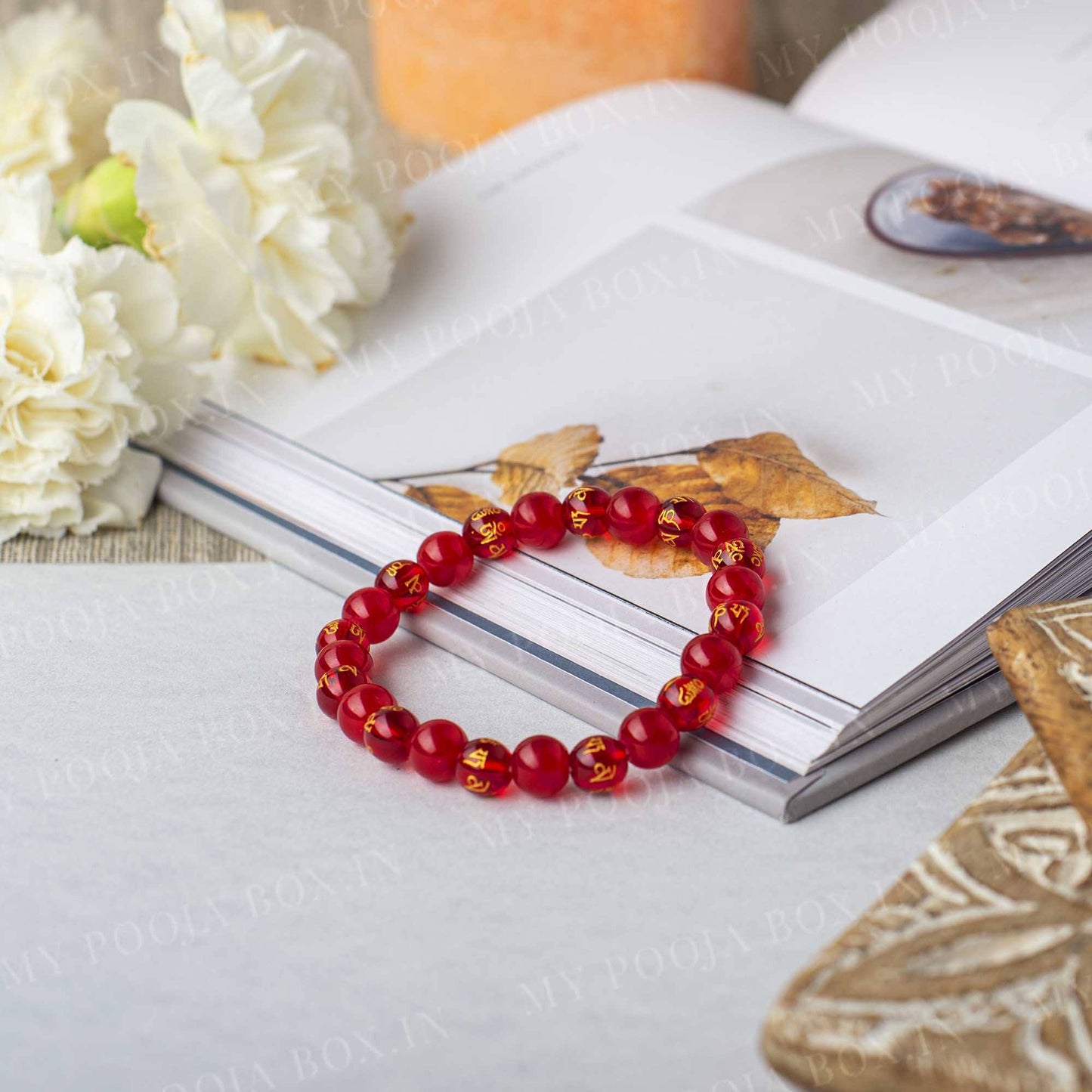 OM MANI PADME HUM Stone Tibetan Band/Bracelet
