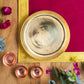 Divinity Pooja Platter Brass