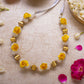 Adjustable Yellow Floral Garland/Mala