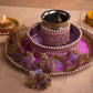 Lavender Karwa Chauth Thali Set