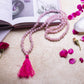 Rose Quartz Crystal Healing Mala (Stone of Love)