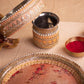 Cherry Blossom Karwa Chauth Thali Set