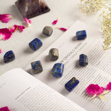 Lapis Lazuli Crystal Healing Tumble Stone Set