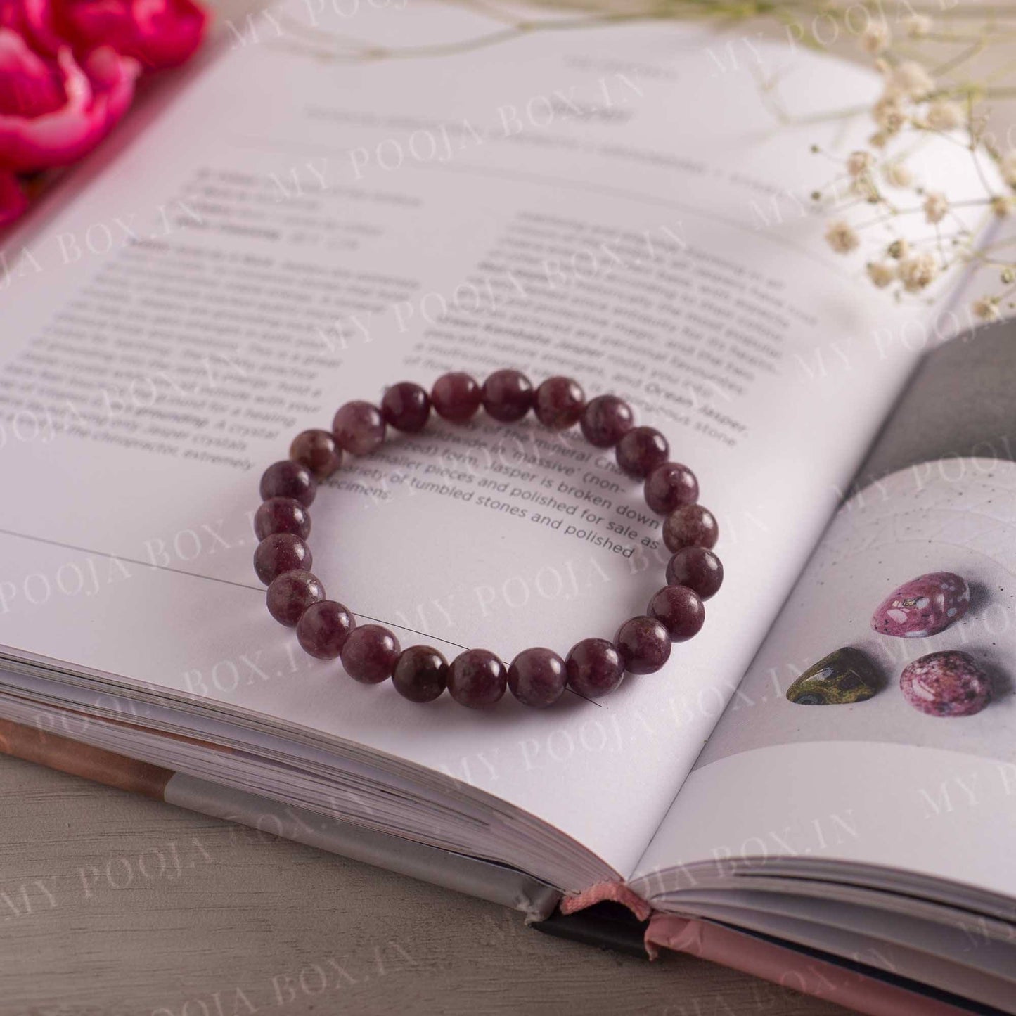 Garnet Crystal Healing Bracelet | Stone of Commitment