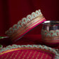 Majestic Mint & Rani Karwa Chauth Thali Set