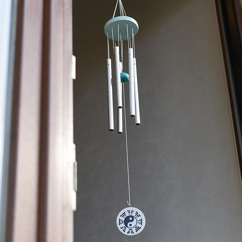 Feng Shui Yin Yang Pipe Wind Chime for Prosperity
