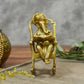 Stylish Brass Rocking Chair Ganesha