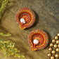 Beautifully Handcrafted Diya's (Set of 2)
