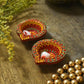 Beautifully Handcrafted Diya's (Set of 2)